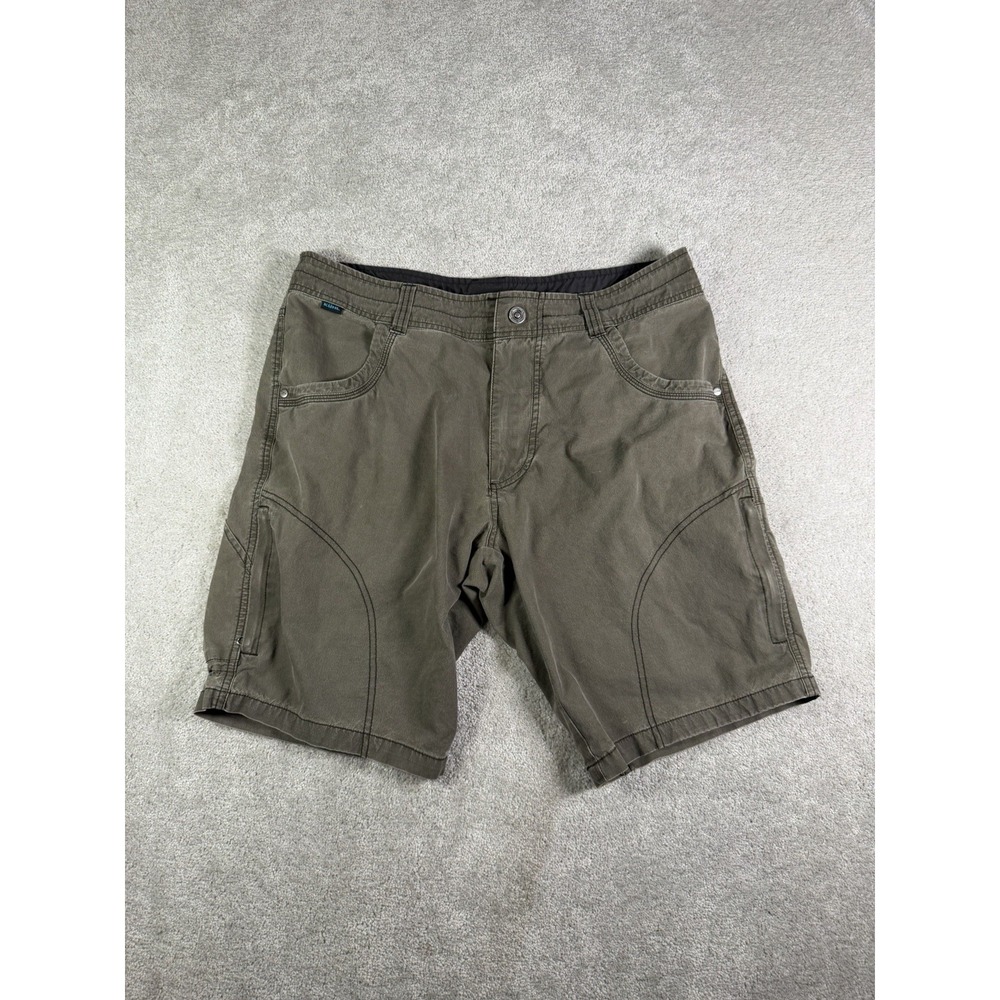 Kuhl Ramblr Shorts Mens 34 Hiking Travel Outdoor Stretch Vintage patina